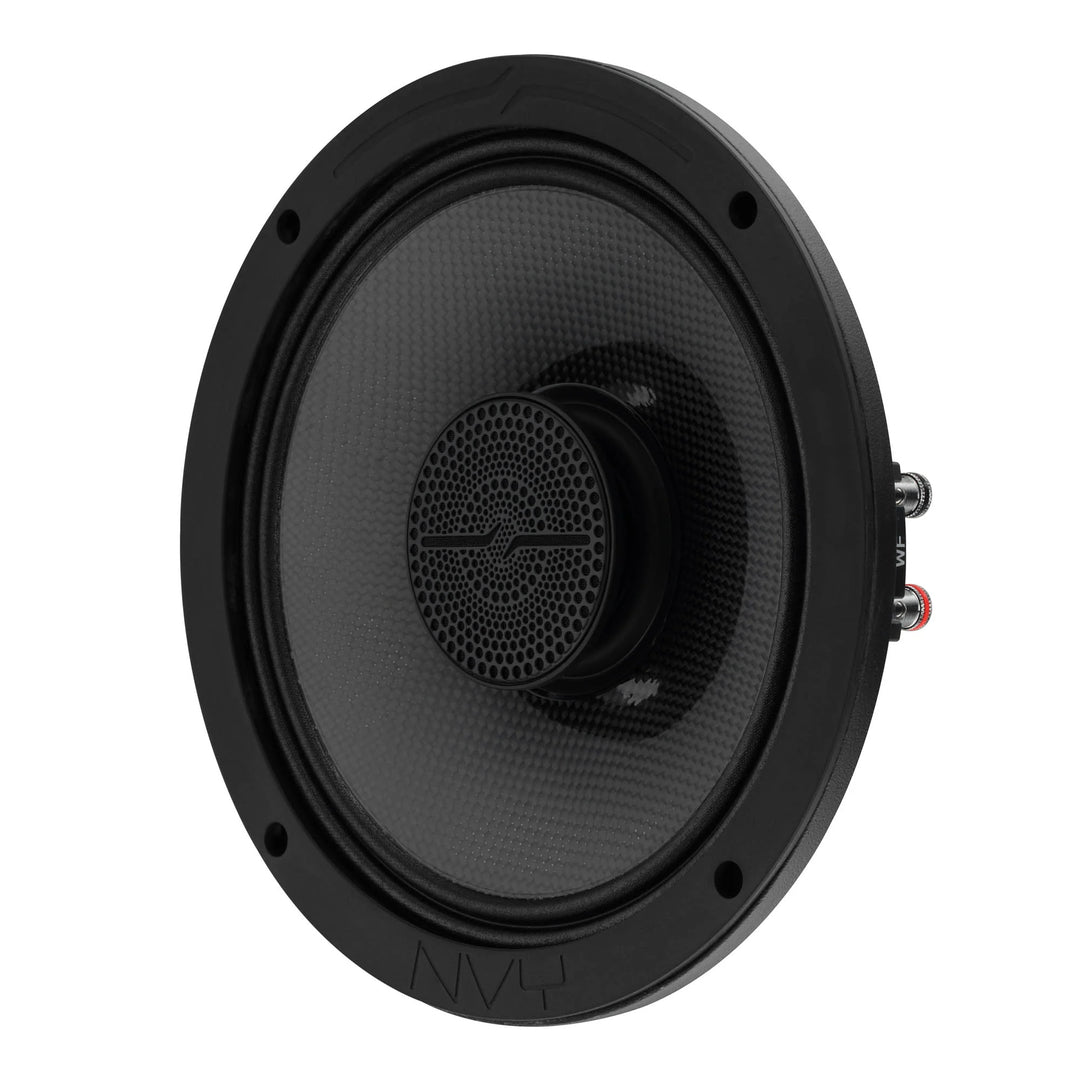 DS18 NVY-8HDCFSL 8” Slim Hybrid Coaxial Loudspeakers - 250 Watts Rms