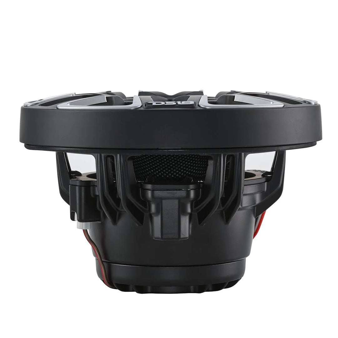 DS18 NVY-M6DC 6.5” Neodymium Hybrid Marine Speakers with LEDs - 200 Watts Rms 4-ohm