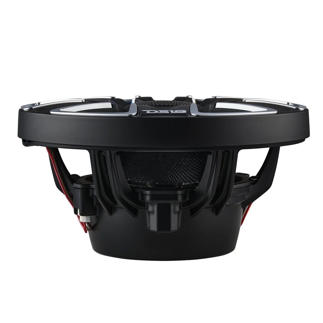 DS18 NVY 8” Neodymium Marine Speakers with LEDs - 200 Watts Rms 4-ohm