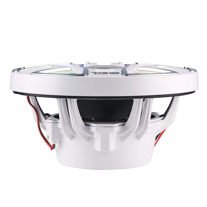 DS18 NVY 8” Neodymium Marine Speakers with LEDs - 200 Watts Rms 4-ohm