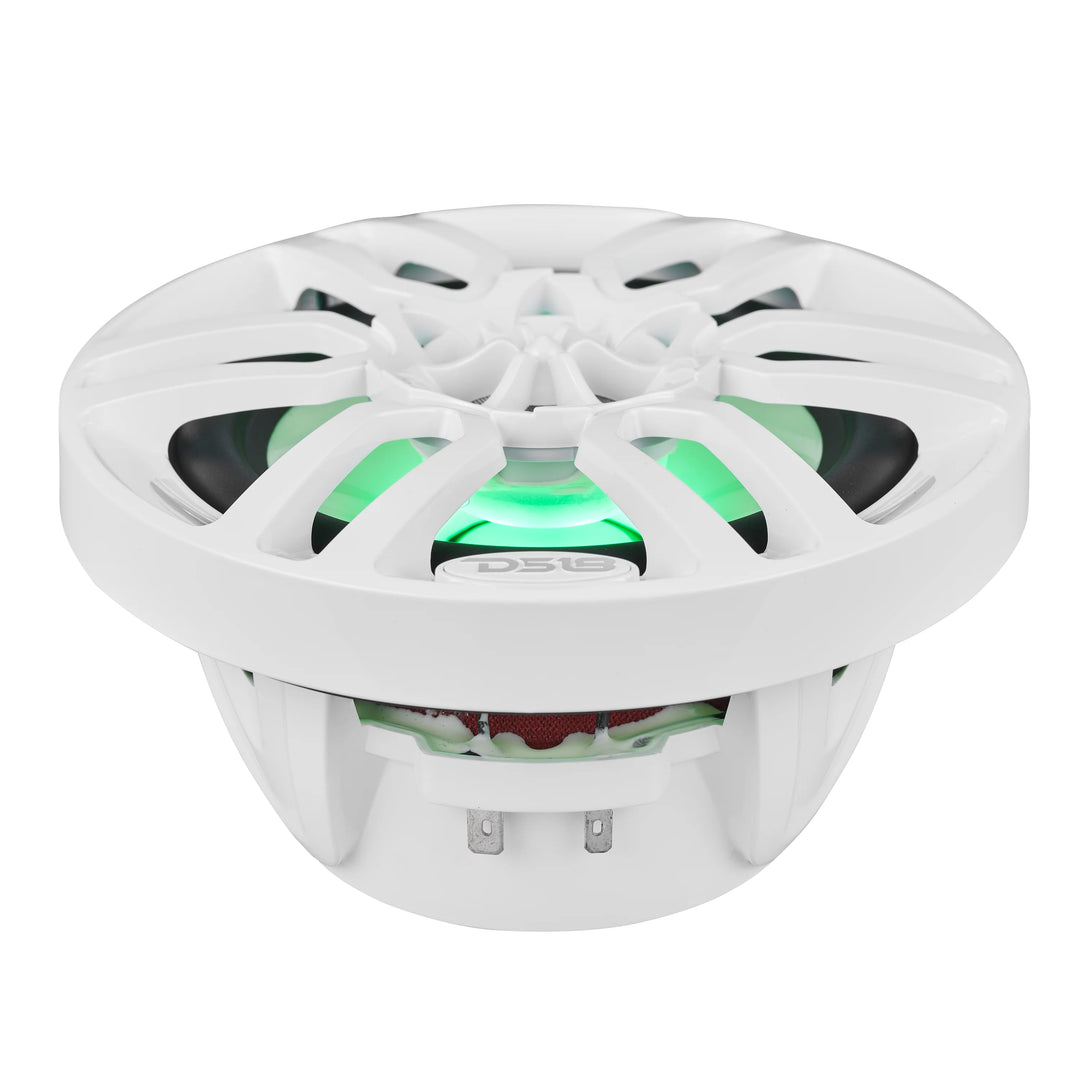 DS18 NXL-6 6.5" 2-Way Marine Speakers with LEDs - 100 Watts Rms 4-ohm