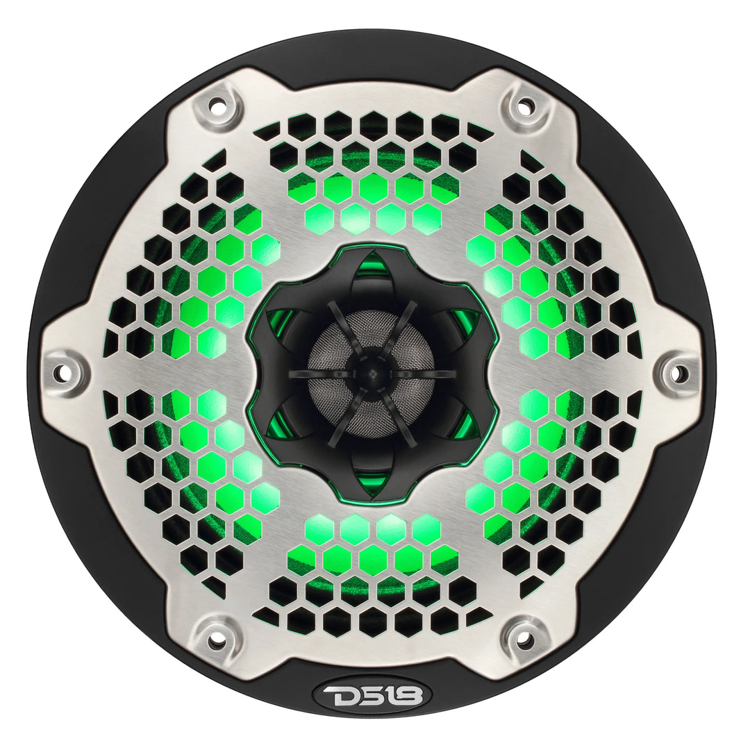 DS18 NXL-6MD 6.5" Neodymium 2-Way Marine Speakers - 250W Rms 4-ohm