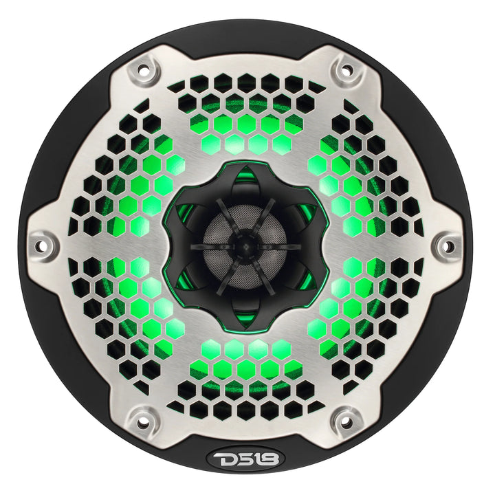 DS18 NXL-6MD 6.5" Neodymium 2-Way Marine Speakers - 250W Rms 4-ohm