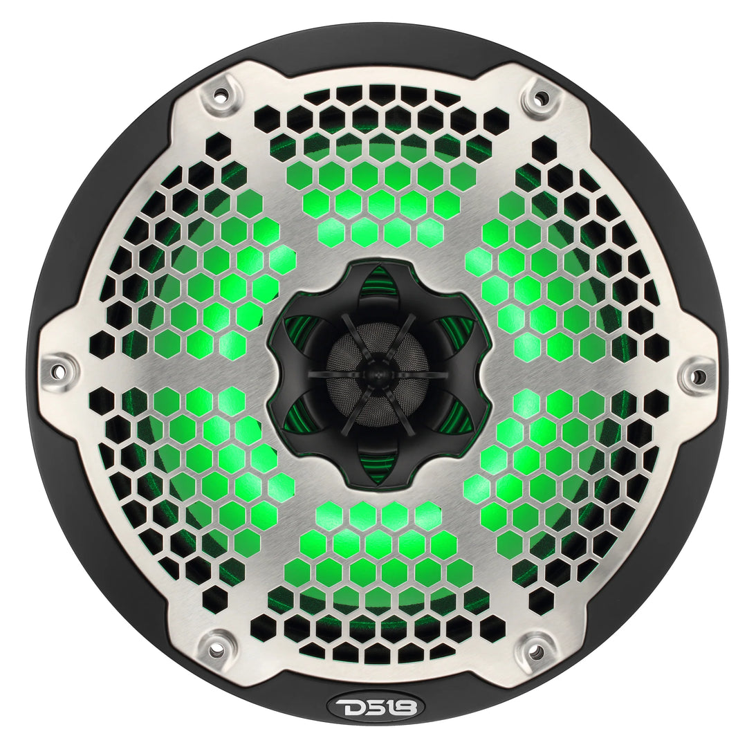 DS18 NXL-8MD 8" Neodymium 2-Way Marine Speakers - 350W Rms 4-ohm