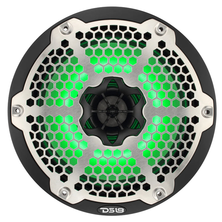 DS18 NXL-8MD 8" Neodymium 2-Way Marine Speakers - 350W Rms 4-ohm