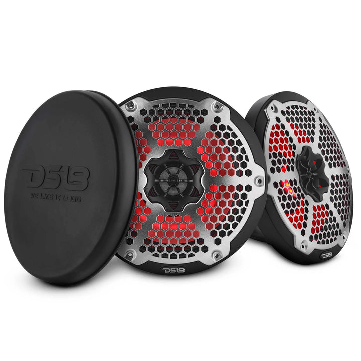 DS18 NXL-8MD 8" Neodymium 2-Way Marine Speakers - 350W Rms 4-ohm