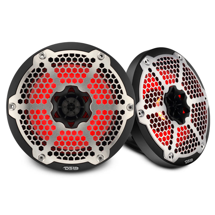 DS18 NXL-8MD 8" Neodymium 2-Way Marine Speakers - 350W Rms 4-ohm