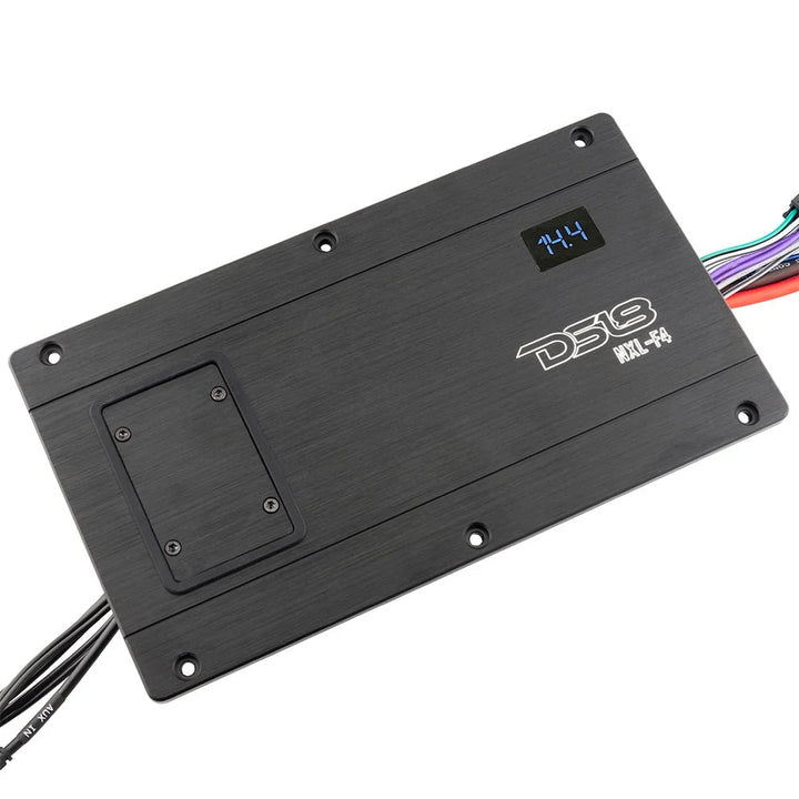 DS18 NXL-F4 Flush Mount 4-Channel Marine Amplifier - 4 x 100 Watts Rms @ 4-ohm