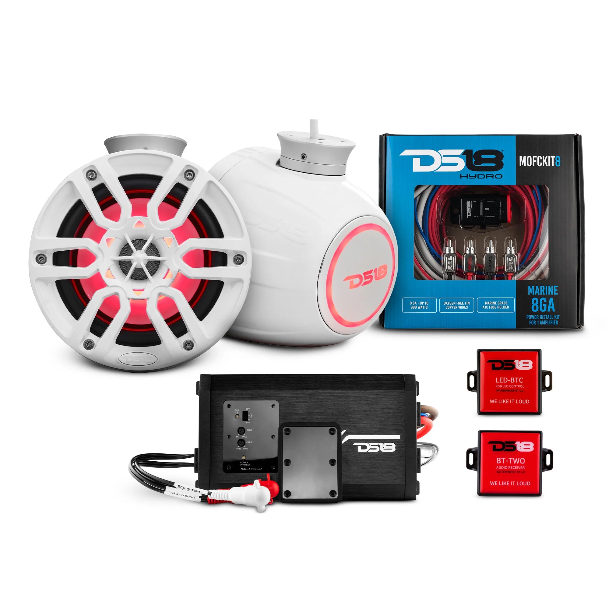 DTM・DAW globe Super Selection #1 DS18 Jet Ski Audio Package - 2x 6.5