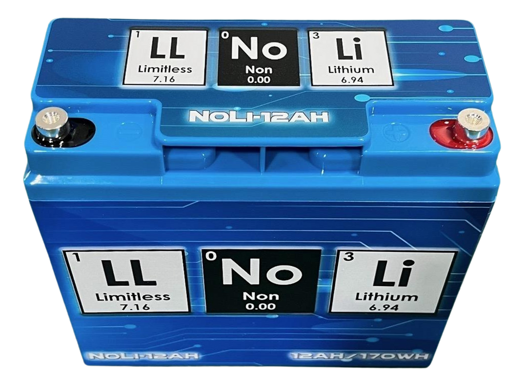 Limitless Lithium NoLi-12AH Sodium-ION Car Audio Battery - 2,000 - 3,000 Watts Rms | 12Ah