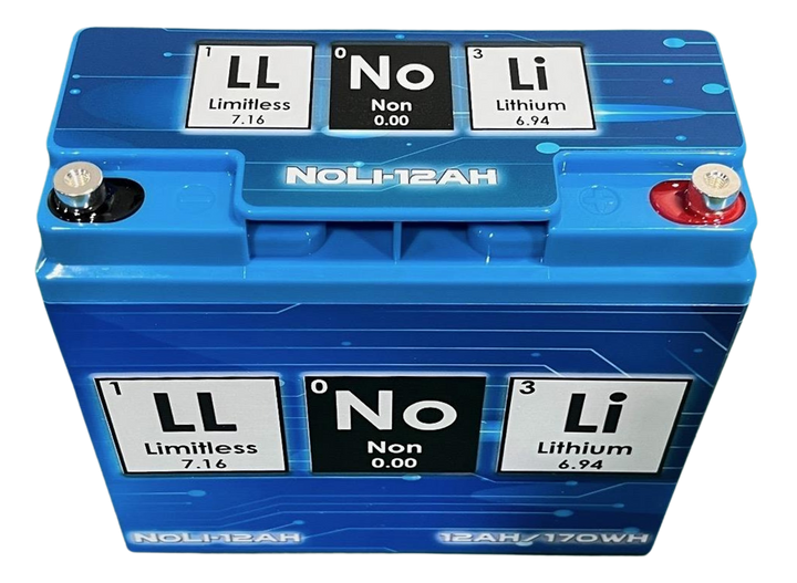 Limitless Lithium NoLi-12AH Sodium-ION Car Audio Battery - 2,000 - 3,000 Watts Rms | 12Ah