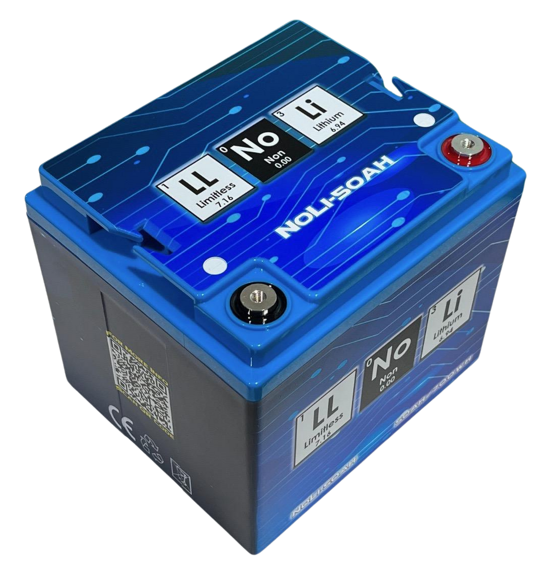 Limitless Lithium NoLi-50AH Sodium-ION Car Audio Battery - 10000 - 15000 Watts Rms | 50Ah