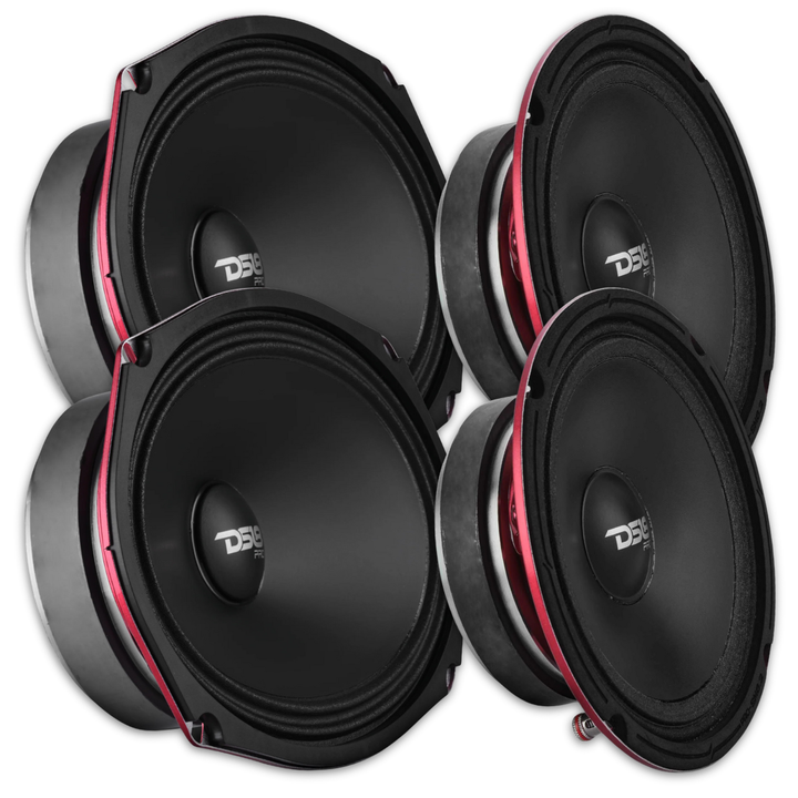 DS18 Combo - 2x PRO-SM69.2 6x9" + 2x PRO-SM6.2 6.5" Mid-Range Loudspeakers