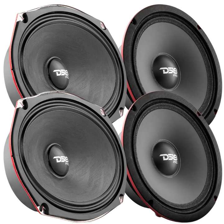 DS18 Combo 2x PRO-SM69.2 6x9" + 2x PRO-SM6.2 6.5" Mid-Range Loudspeaker Set