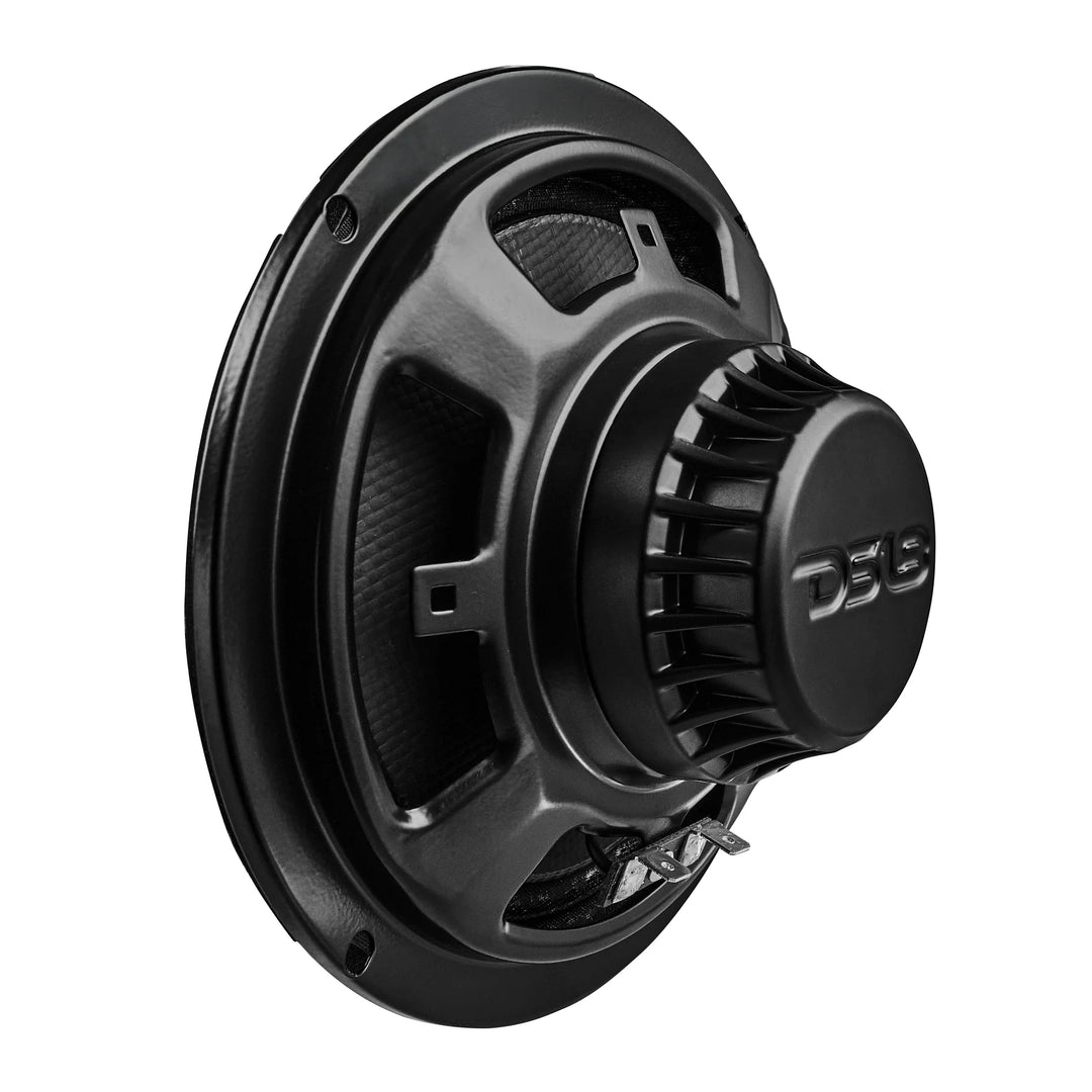 DS18 PRO-CF6.4SLN 6.5" Shallow Mount Mid-Range Loudspeaker with Carbon Fiber Cone and Neodymium Magnet - 150 Watts Rms 4-ohm