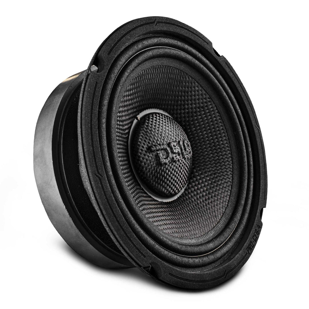 DS18 PRO-CF6.4 6.5" Mid-Range Loudspeaker with Carbon Fiber Cone and 1.75" Voice Coil - 300 Watts Rms 4-ohm