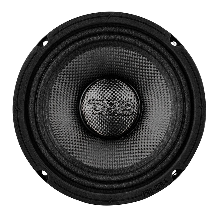 DS18 PRO-CF6.4 6.5" Mid-Range Loudspeaker with Carbon Fiber Cone and 1.75" Voice Coil - 300 Watts Rms 4-ohm