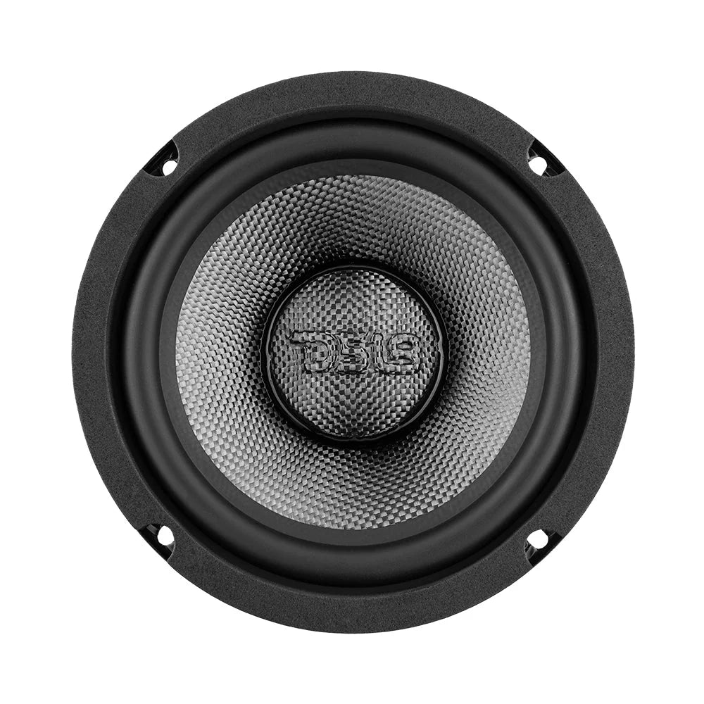 DS18 PRO-CF6.4NR Altavoz de medios graves de neodimio de 6,5" con cono de fibra de carbono y bobina móvil de 2" - 250 vatios Rms 4 ohmios