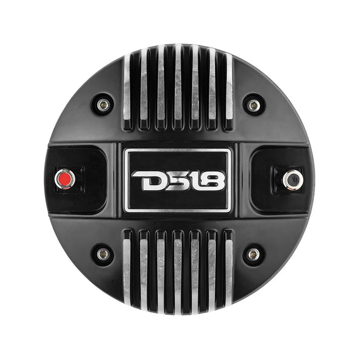 DS18 PRO-D1F Compression Driver with 2" Phenolic Voice Coil and White Aluminum Horn - 320 Watts Rms 8-ohm