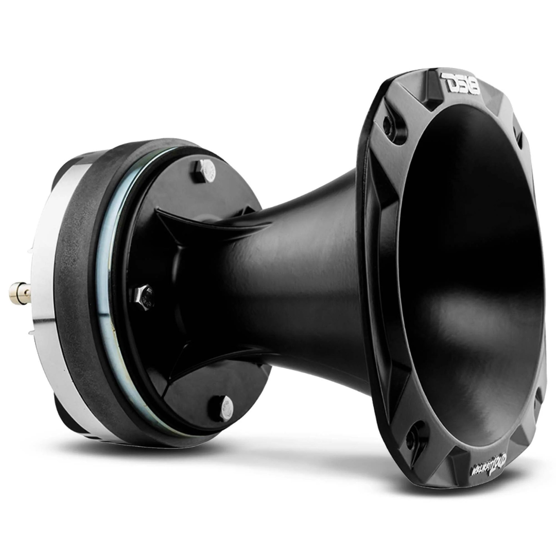 DS18 PRO-DKH1 Compression Driver with Aluminum Horn and 2" Titanium Voice Coil - 320 Watts Rms 8-ohm