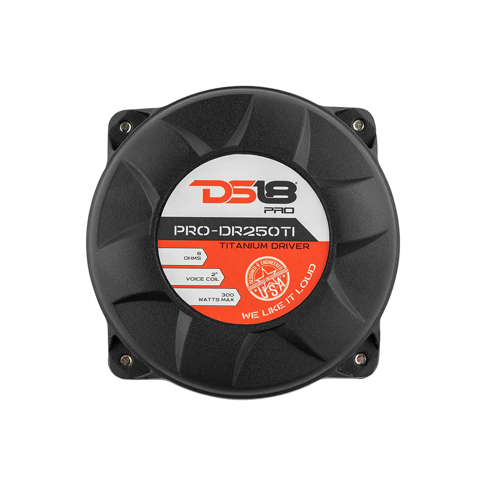 DS18 PRO-DR250TI 2" Compression Driver - 200 Watts Rms 8-ohm