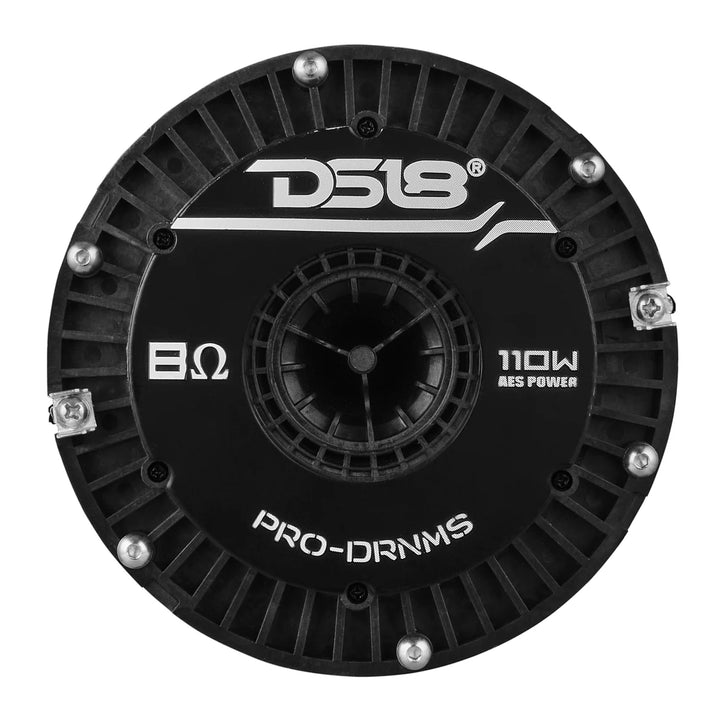 DS18 PRO-DRNMS Bolt-on Neodymium Mid-Range Compression Driver with 3.5" Voice Coil - 220 Watt Rms 8-ohm