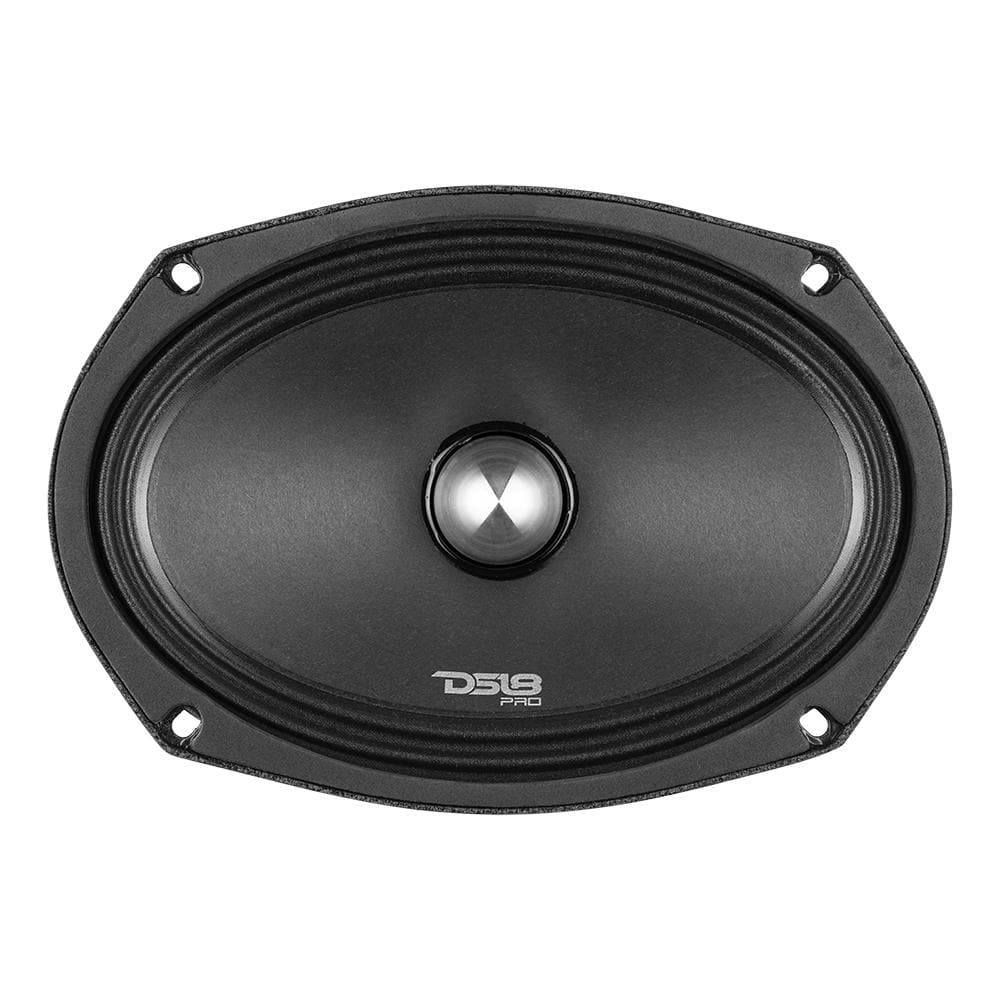 DS18 PRO-FR69NEO Altavoz de rango completo de neodimio de 6x9" con bala de aluminio y bobina móvil de 1,5" - 250 vatios Rms 4 ohmios