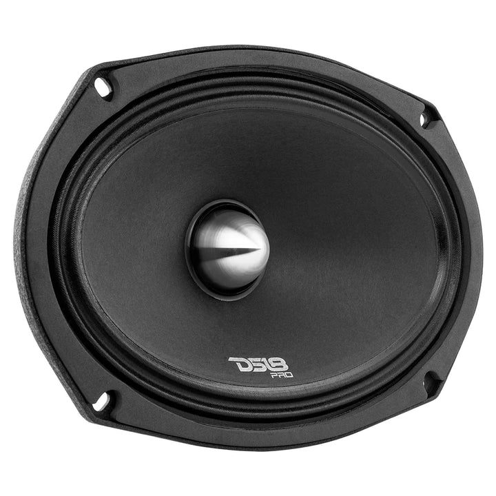 DS18 PRO-FR69NEO Altavoz de rango completo de neodimio de 6x9" con bala de aluminio y bobina móvil de 1,5" - 250 vatios Rms 4 ohmios
