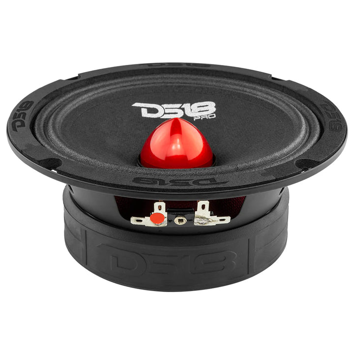 DS18 Combo - 4x PRO-GM6.4B 6.5" Mid-Range 2x PRO-TWZ1 Tweeters and G3600.6D Amplifier