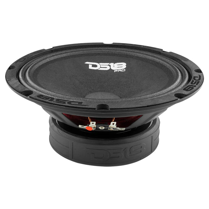 DS18 PRO-GM8.4 Altavoz de rango medio de 8" con tapa antipolvo clásica y bobina móvil de 1,5" - 190 vatios Rms 4 ohmios