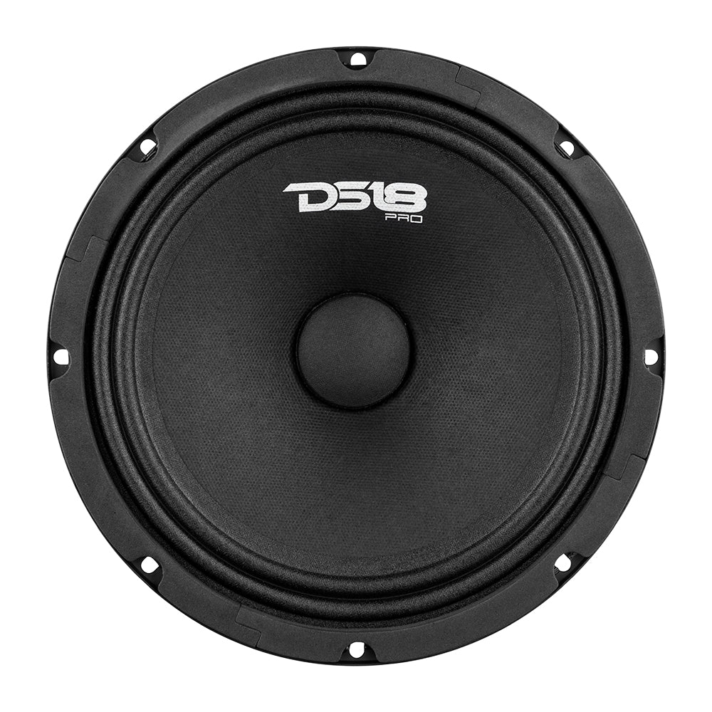 DS18 PRO-GM8.4 Altavoz de rango medio de 8" con tapa antipolvo clásica y bobina móvil de 1,5" - 190 vatios Rms 4 ohmios