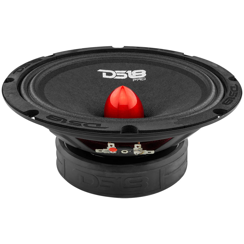 DS18 PRO-GM8.4B Altavoz de rango medio de 8" con bala de aluminio y bobina móvil de 1,5" - 190 vatios Rms 4 ohmios