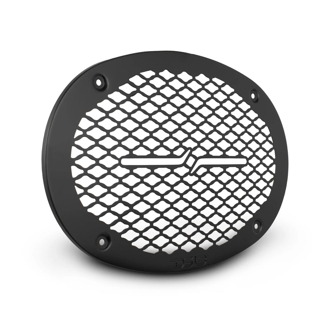 DS18 PRO-GRILL69MS/BK Universal Black 6x9" Metal Speaker Grills