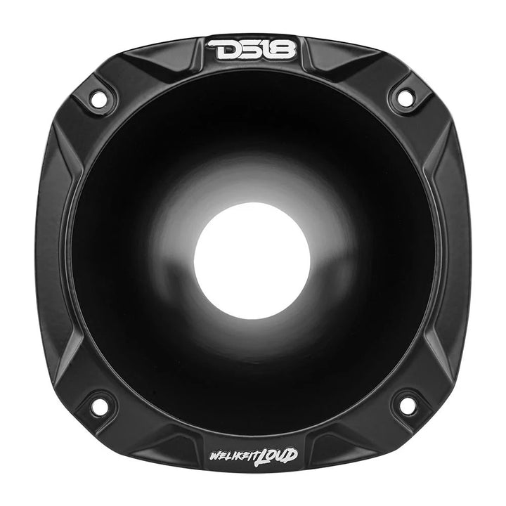 DS18 PRO-D1F Compression Driver with 2" Phenolic Voice Coil and Black Aluminum Horn - 320 Watts Rms 8-ohm