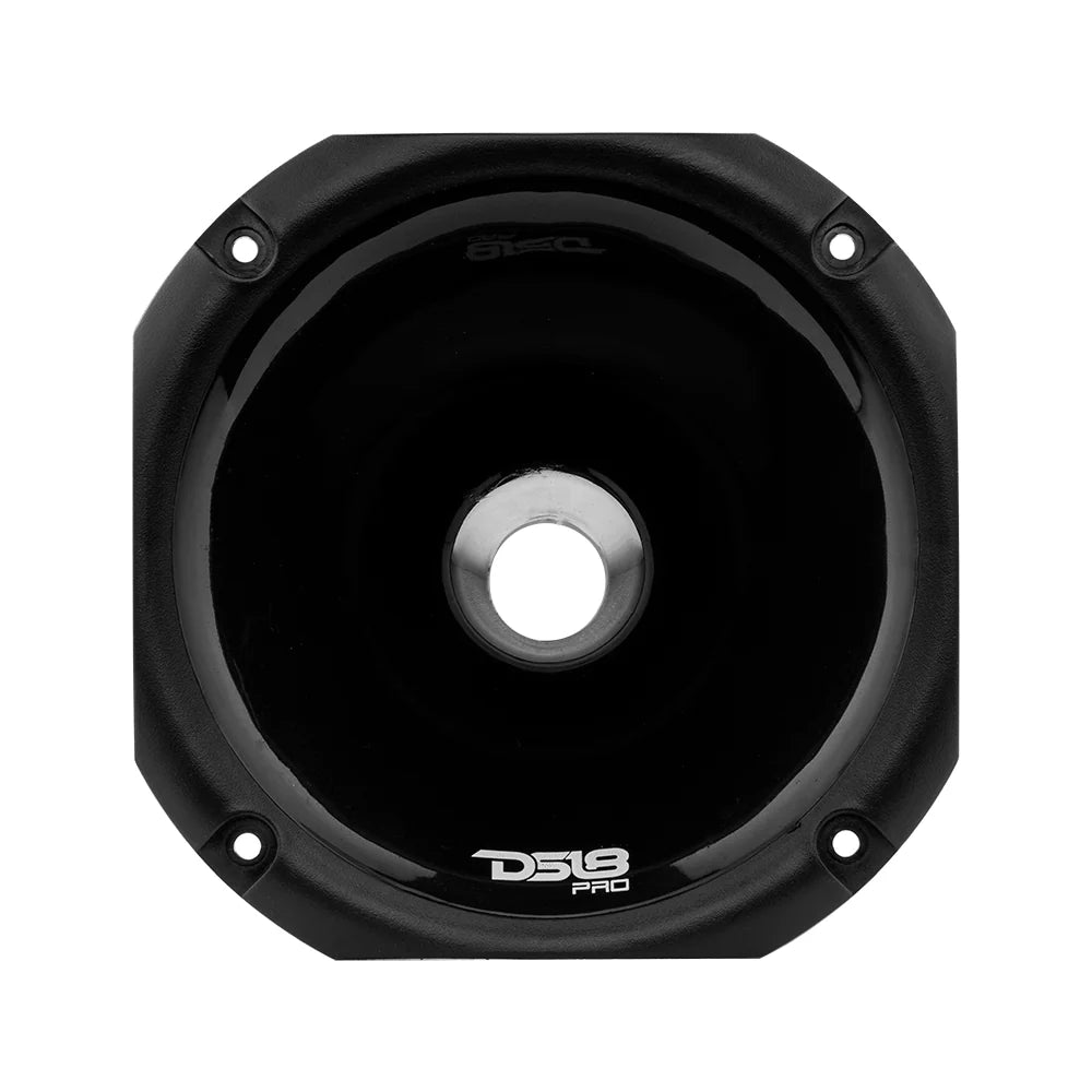 DS18 PRO-DR250 2" VC Phenolic Compression Driver with Black Plastic Screw-on Trumpet Horn - 200 Watts Rms 8-ohm