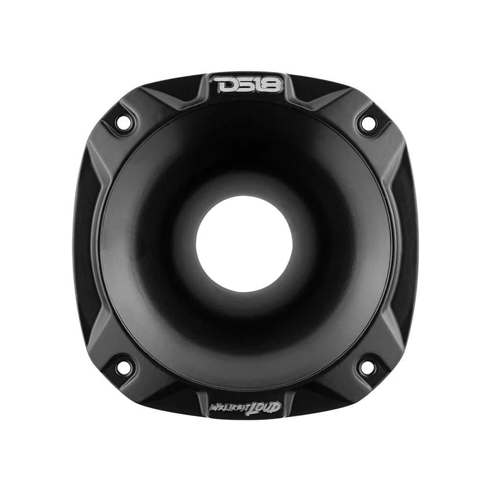 DS18 PRO-D1F Compression Driver with 2" Phenolic Voice Coil and Black Aluminum Horn - 320 Watts Rms 8-ohm