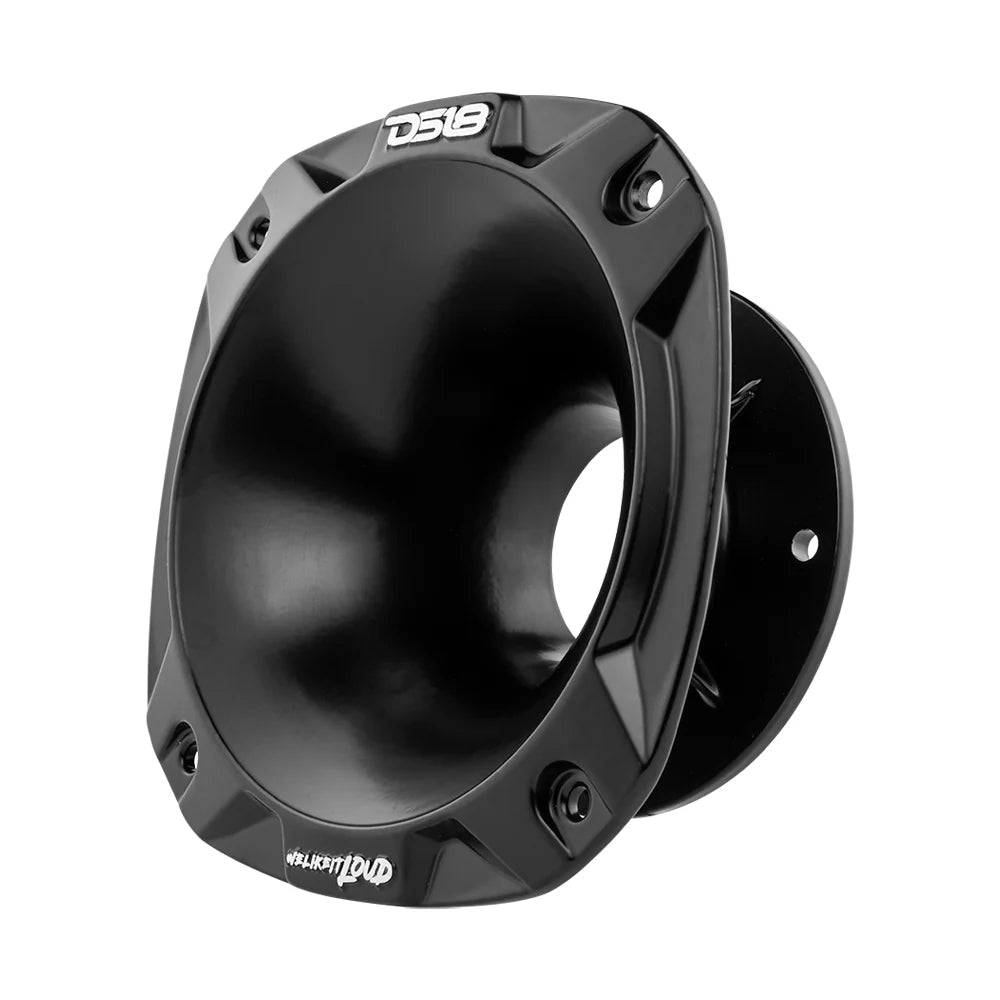 DS18 PRO-D1F Compression Driver with 2" Phenolic Voice Coil and Black Aluminum Horn - 320 Watts Rms 8-ohm