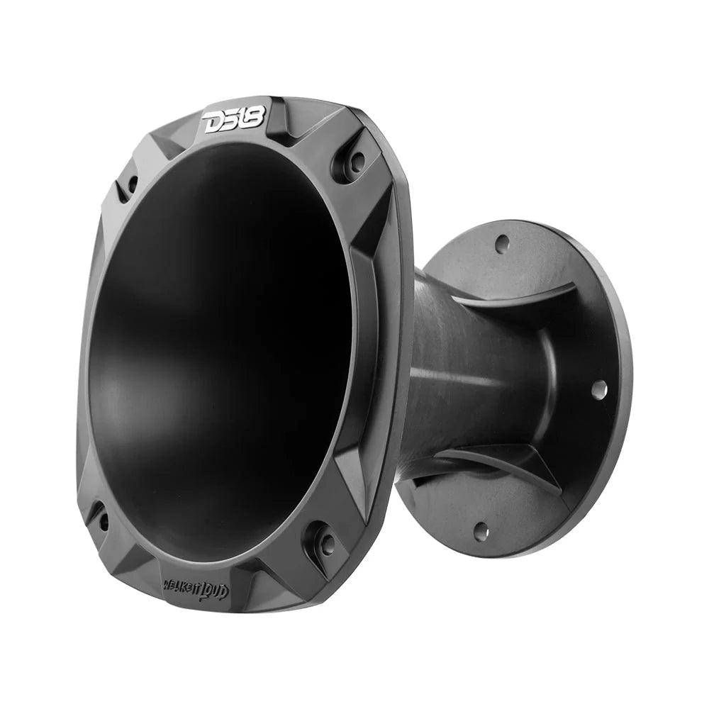 DS18 PRO-D1F Compression Driver with 2" Phenolic Voice Coil and Black Aluminum Horn - 320 Watts Rms 8-ohm