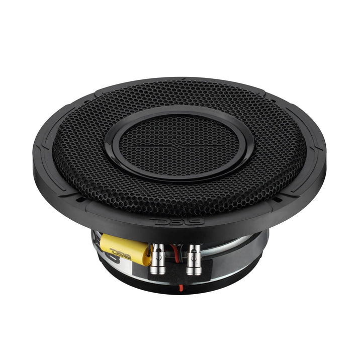 DS18 PRO-HY6.4MSL Altavoz de 2 vías de montaje superficial de 6,5" con bobina móvil de 1,5" y controlador de compresión incorporado - 150 vatios Rms 4 ohmios