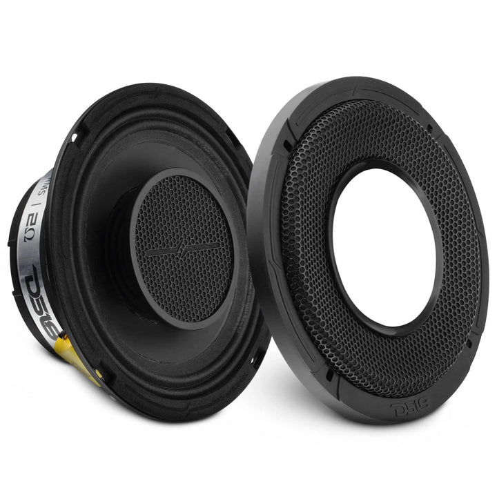 DS18 PRO-HY6.2MSL 6.5" Slim 2-Way Coaxial Loudspeaker - 150 Watts Rms 2-ohm