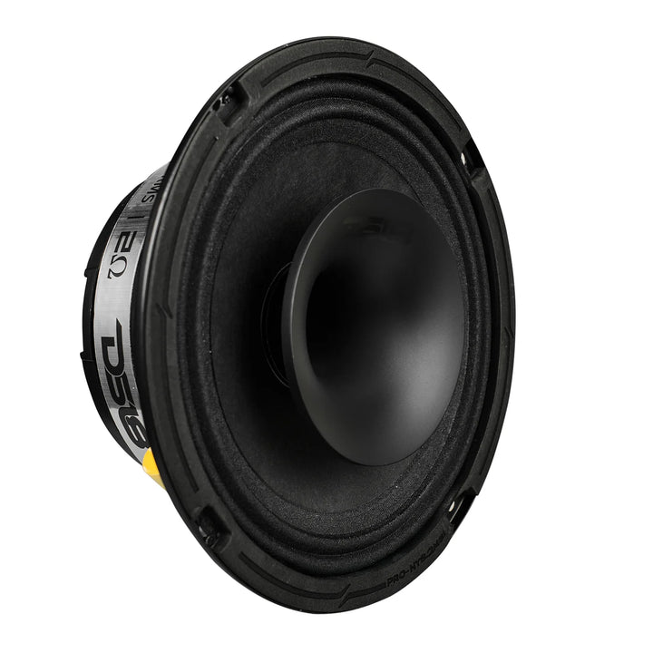 DS18 PRO-HY6.4MSL Altavoz de 2 vías de montaje superficial de 6,5" con bobina móvil de 1,5" y controlador de compresión incorporado - 150 vatios Rms 4 ohmios