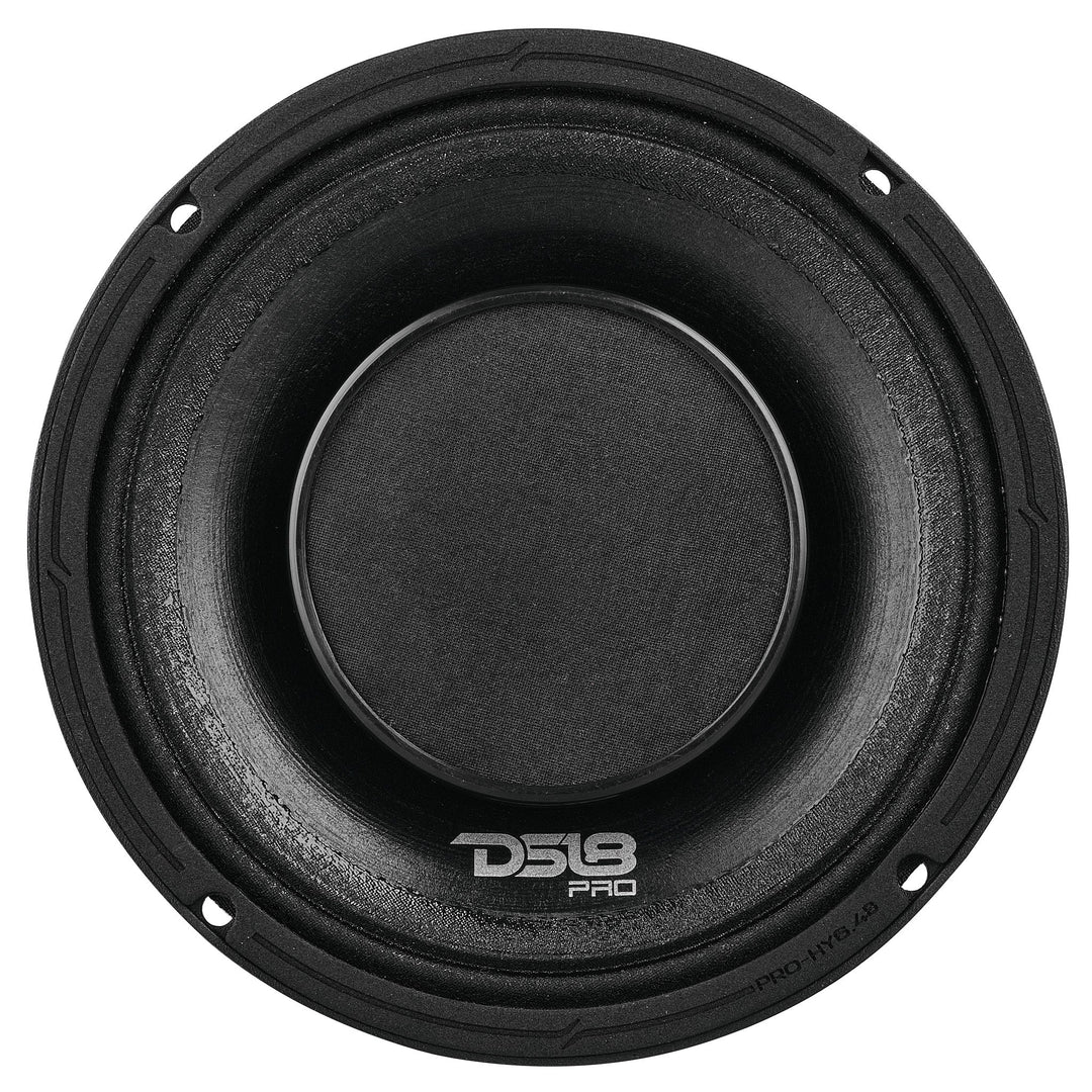 DS18 PRO-HY6.4B 6.5" Full-Range 2-Way Loudspeaker with Built-in Compression Driver - 225 Watts Rms 4-ohm