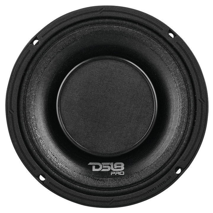 DS18 PRO-HY6.4B Altavoz de 2 vías y rango completo de 6,5" con controlador de compresión incorporado - 225 vatios Rms 4 ohmios