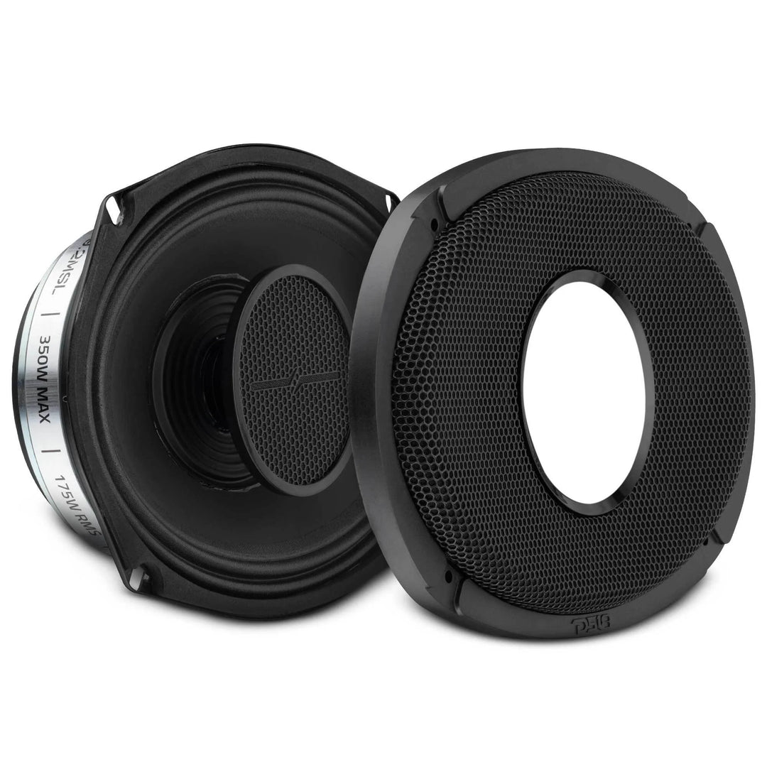 DS18 PRO-HY69.2MSL 6x9" Slim 2-Way Coaxial Loudspeaker - 175 Watts Rms 2-ohm