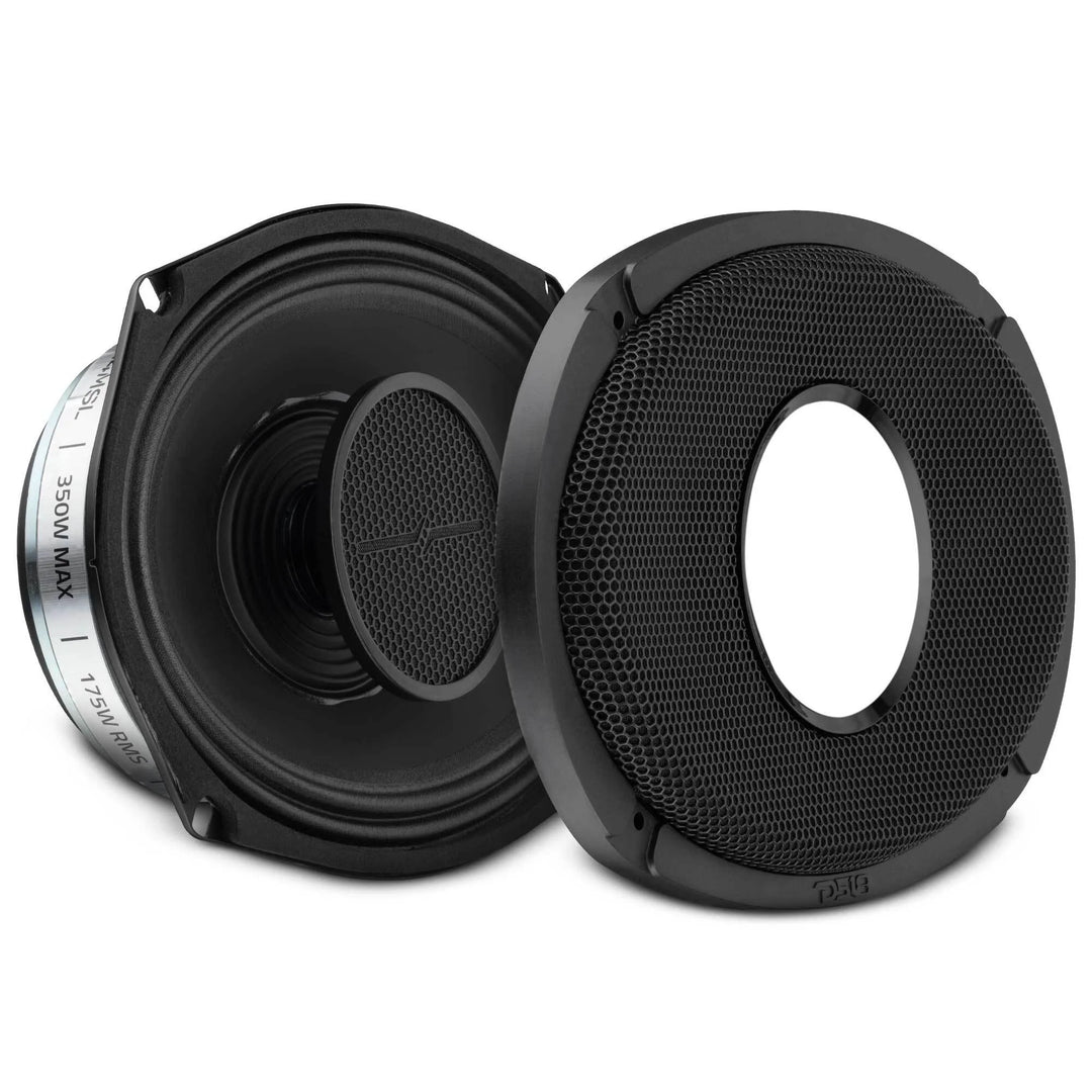 DS18 PRO-HY69.4MSL 6x9" Slim 2-Way Coaxial Loudspeaker - 175 Watts Rms 4-ohm