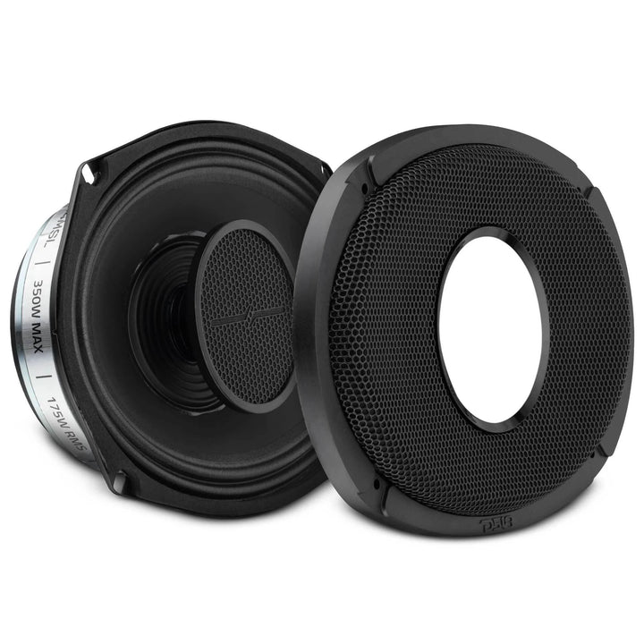 DS18 PRO-HY69.4MSL 6x9" Slim 2-Way Coaxial Loudspeaker - 175 Watts Rms 4-ohm