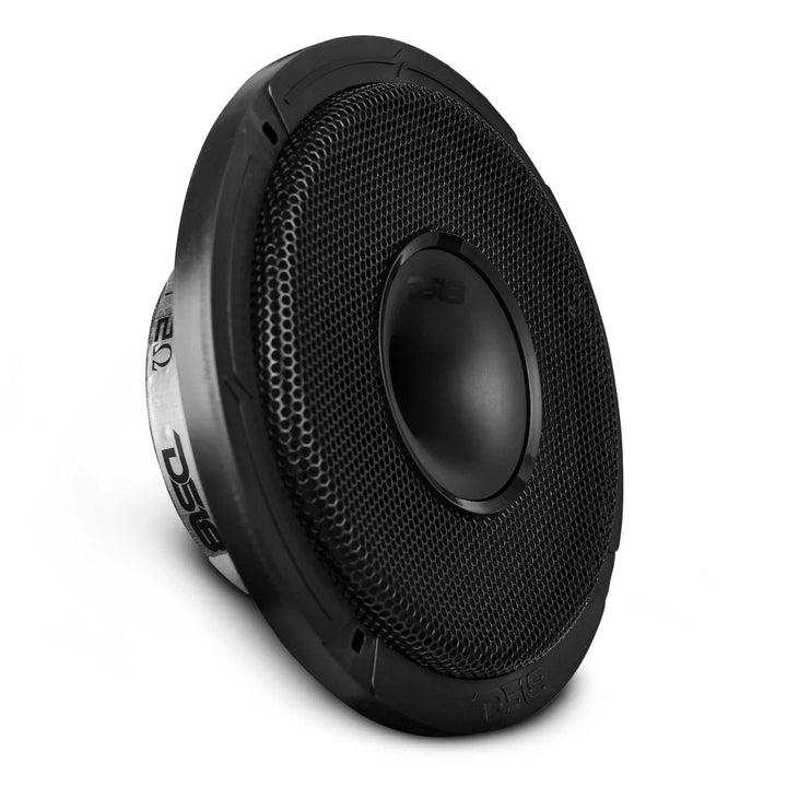 DS18 PRO-HY8.4MSL Altavoz de 2 vías de montaje superficial de 8" con bobina móvil de 1,5" y controlador de compresión incorporado - 200 vatios Rms 4 ohmios