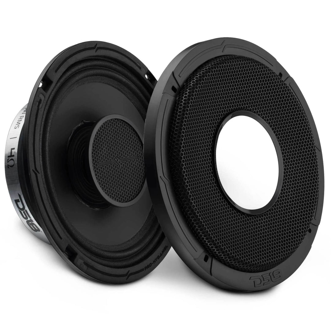DS18 PRO-HY8.4MSL 8" Slim 2-Way Coaxial Loudspeaker - 200 Watts Rms 4-ohm