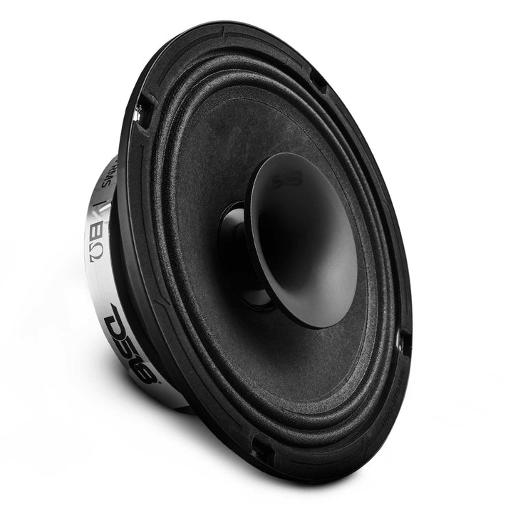 DS18 PRO-HY8MSL 8" Shallow Mount Full-Range Loudspeaker with 1.5" Voice Coil and Built-in Compression Driver - 200 Watts Rms 8-ohm