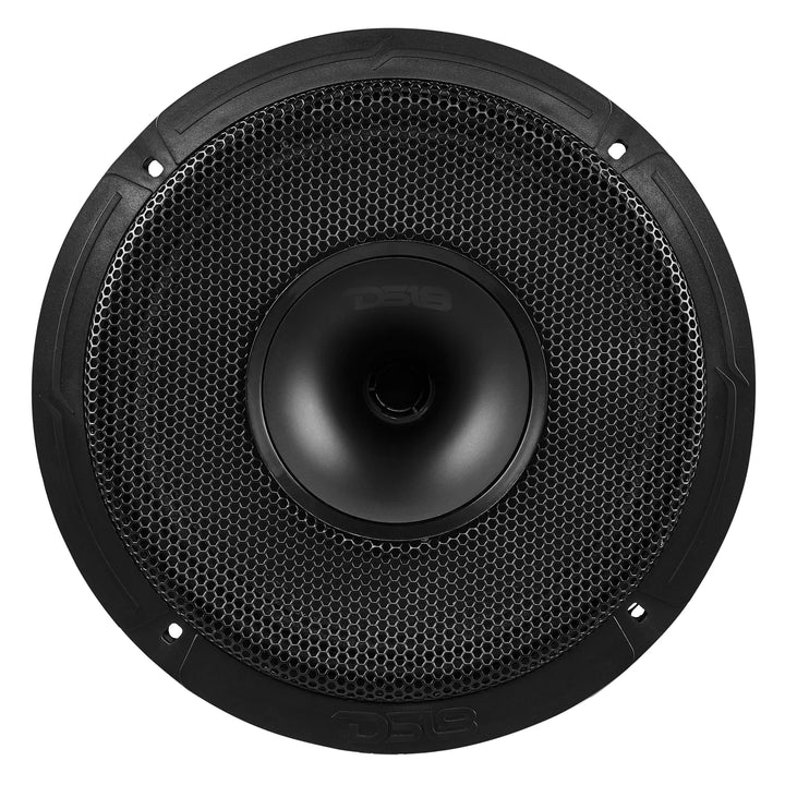 DS18 PRO-HY8MSL 8" Shallow Mount Full-Range Loudspeaker with 1.5" Voice Coil and Built-in Compression Driver - 200 Watts Rms 8-ohm